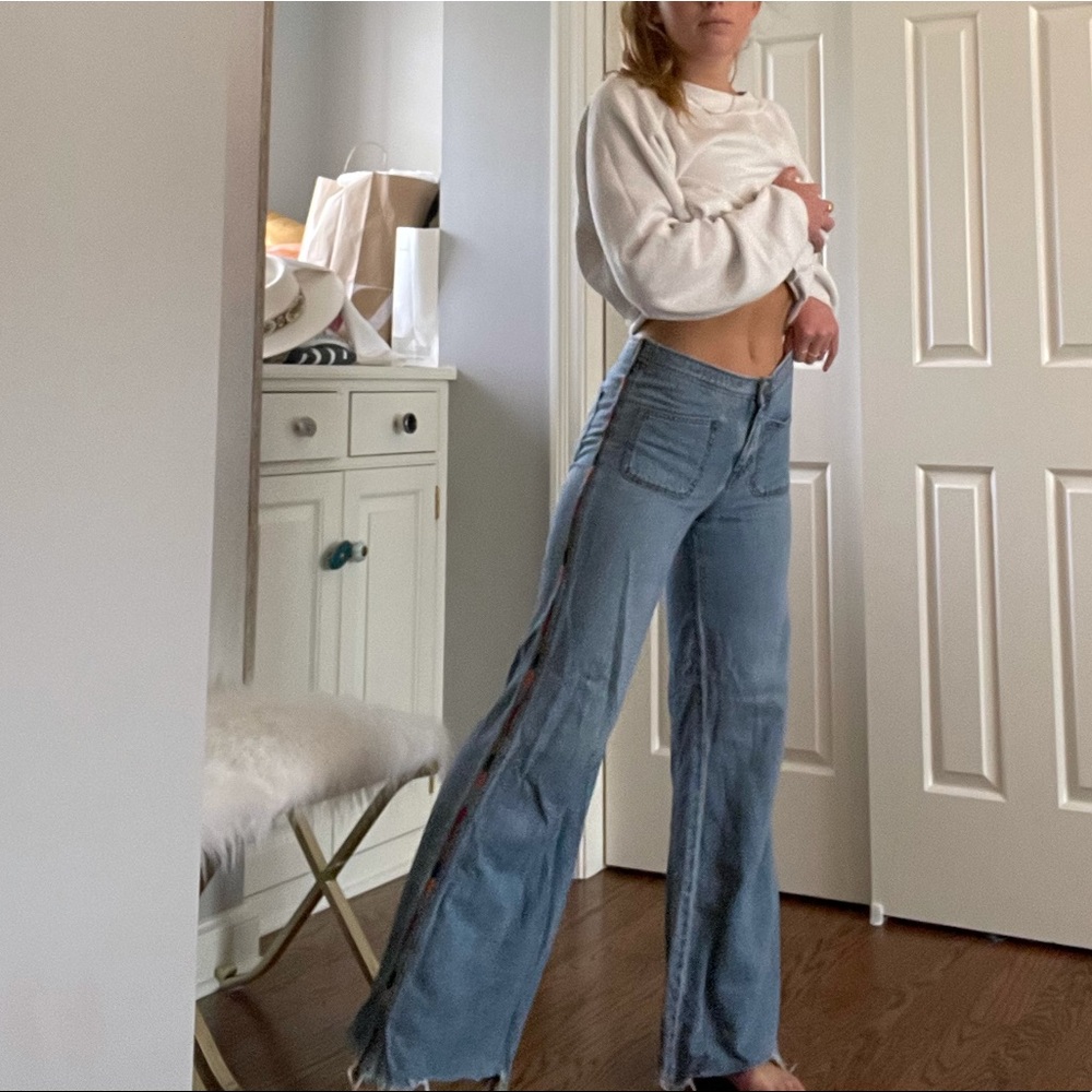 Free people hippie jeans size 26